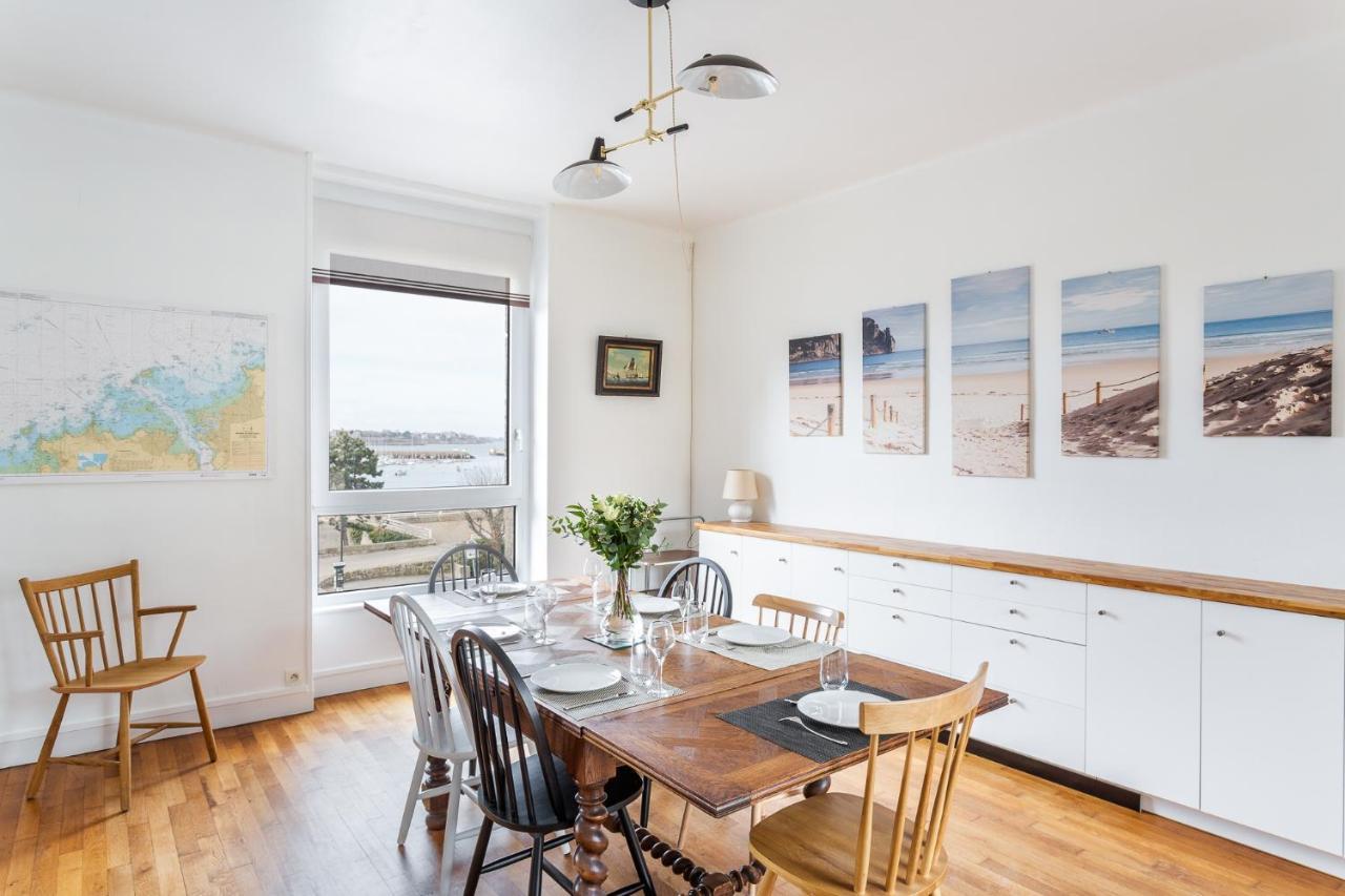 Le Hauturier - Appartement De Standing Avec Vue Mer Saint-Malo Bagian luar foto